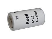 Exell A132 Alkaline 3V 600 mAh Battery Replaces TR132 PC132A EN132A