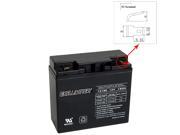 Exell 12V 18Ah SLA Battery Rechargeable AGM replaces UB12180 40648