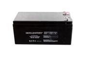 Exell 12V 3.4Ah SLA Battery Rechargeable AGM replaces UB1234 D5740
