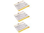 3PC eBook Battery for Sony PRS 350 PRS 350SC PRS 652 CS PRD350SL 1 853 016 11
