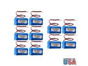 10pc Exit Lighting Battery Fits Interstate NIC0186 Simkar 6600012 FAST USA SHIP