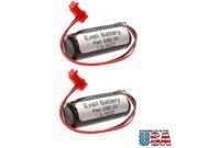 2pc Exit Lighting Battery Replaces Lithonia ELB1210N Saft 16440 FAST USA SHIP