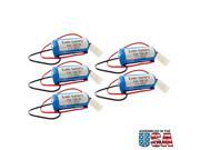 5pc Exit Light Battery Replaces Interstate Batteries ANIC1056 FAST USA SHIP
