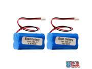 2pc Emergency Exit Lighting Battery Emerlight BL93NC487 FAST USA SHIP