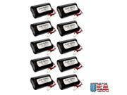 10pc Exit Light Battery For Exitronix Exit Signs 10010034 10010036 FAST USA SHIP