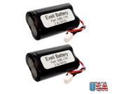 2pc Exitronix Exit Signs Replacement Batteries for Models 10010034 10010036