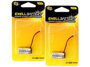2 Pack Dog Collar Battery 3.7V Replaces Dogtra BP37F EF3000 Gold iQ Dog Collars