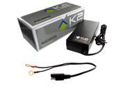 K2 Energy K2C24V2A 24V 2Ah LiFePO4 Smart Charger with Ring Terminals