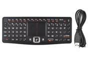 Rii RT MWK03 N7 Touch Wireless Mini Qwerty Keyboard Adjustable DPI Touchpad K03