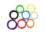 ABS 3D Print Filament 1.75MM for 3D Print Ink or 3D Printer Pen 8 colors one pack of 8pcs