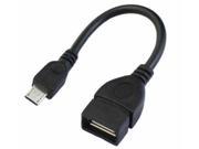 5 pack Micro USB Male to USB 2.0 Female Host OTG Adapter Cable