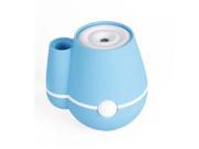Mini USB Spray Mini Humidifier Air Purifier Ultrasonic Aroma Diffuser Blue color