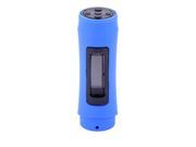 LCD Sport waterproof MP3 player with FM function swimmer mp3 player built in memory 8GB blue color