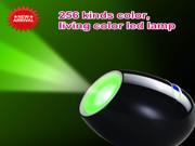 light Living color led lamp led magic light 256 color change ON OFF touch control Black color for home room hotel winebar Christmas holiday
