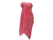 La Leela Animal Printed Swim Hawaiian Sarong Cover up Wraps Pink