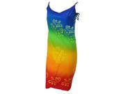 La Leela Multicolor Lizard Printed Swim Sarong Swim Wrap Pareo