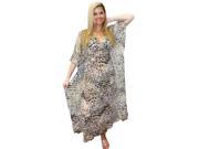 Women s Casual Dress Caftan MAXI Loose Dress Printed Mustard 1620 US 10 14