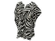 Women Swimsuit Swimwear Dress Bikini Cover up Print Black White 800 US 10 14