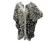 Women Swimsuit Swimwear Dress Bikini Cover up Print Black White 230 US 10 14