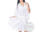 Beachwear Swimsuit Chiffon Delicate Embroidered Bikini Swimwear Cover up White