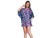 La Leela Women s Plus Size Printed Beach Swim Caftan