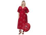 Women s Embroidered kaftan Bikini Beachwear Cover up Caftan Dress MAXI Solid Red One_Size_Fits_Most P024_WHITE