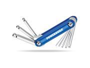 Powerbuilt® Folding Metric Ball End Hex Key Wrench Set 940949