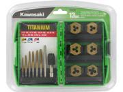 Kawasaki® 13 pc Tap Die Set 841696