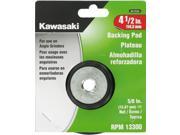 Kawasaki® 4 1 2 Rubber Backing Pad For Angle Grinder 841554