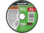 Kawasaki® 5 Sandpaper Disc 24 Grit For Angle Grinder Drill 841502