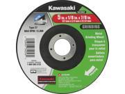 Kawasaki® 5 x 1 8 x 7 8 Metal Grinding Wheel Type 27 842002