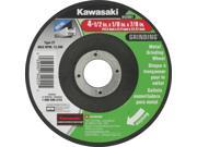 Kawasaki® 4 1 2 x 1 8 x 7 8 Metal Grinding Wheel Type 27 842001