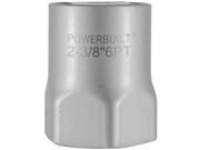 Powerbuilt® 2 3 8 6 Point Hex Wheel Bearing Locknut Socket 647063