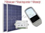 Solar Street garden Light system Sharp chip solar charge controller 200Watt solar panel