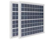 10w 2 x 5Watt 12V poly solar panels 5watt pv solar power module 10w panel