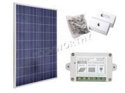 USA STOCK 200Watts Photovoltaic PV Solar Panel 12V 24V RV Boat solar energy multifunctional solar kit system