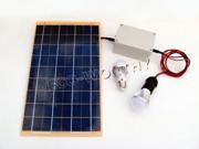 10W Off Grid Solar Lighting System with LED Lights Solar Panel and Battery solat panel for homes