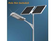 40W Solar LED Street Light Kit 2* 100W Solar Panel W 15A Charge Controller