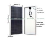 160 Watt 12 Volt Polycrystalline Solar Panel from USA stock
