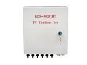 ECO WORTHY Solar Combiner Box with Circuit Breakers 6 String PV Enclosure 10A Breakers