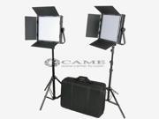 High CRI Bi color 2 X 1024 LED Video Lights Studio TV Lighting Free Bag