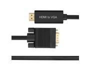 FORSPARK® Premium HDMI to VGA 6ft 2M Converter Cable with chip support vedio only