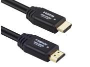 FORSPARK Ultra High Speed Prime Long HDMI Cable 160ft with Ethernet Built in Signal Booster Supports 3D 4K 1080p Full HD Latest Version Black Case