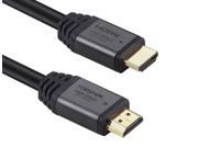 FORSPARK High Speed Ultra Short HDMI Cable 15ft with Ethernet Full HD Supports 4K 3D 1080p Full HD Latest Version Dark Grey Case