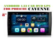 Android 4.22 Car Dvd Gps Navi Audio for PORSCHE CAYENNE 2003 2010 HD1024*600 OBD 1GB DR 8GB 3g WIFI DVR