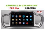 HD1024*600 Android 4.22 Car Dvd Gps for KIA SORENTO 1080PHW 1GBDDR 8GB DVR OBD SUPPORT ORIGINAL STEERING WHEEL CONTROL