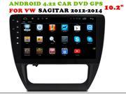 HD1024*600 Android 4.22 Car Dvd Gps for VW SAGITAR 2012 2014 1080PHW 1GBDDR 8GB DVR OBD STEERING WHEEL CONTROL