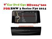 HD 1024*600 Car Dvd Gps for BMW 3 Series F30 2012 2013 2014 SUPPORT DVR GPS DVD AUX IN I DRIVE AMP
