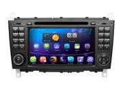 Android 4.44 Car Dvd Gps Quad core for Benz C W203 2004 2007 CLK W209 2004 2005 16GB Spport Wifi 3G OBD2 rearview camera