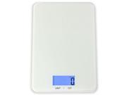 Sunnydaze Large Multifunction Digital Food Kitchen Scale 11 lb. k5g High Accuracy with LCD Display Tempered Glass Top and Slim Design Batteries Included